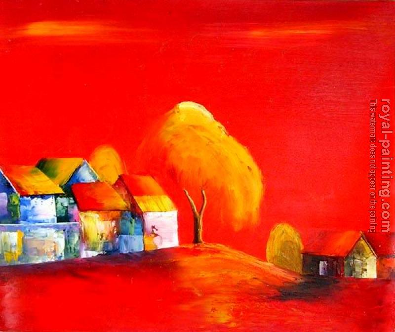 Hand Painted : Modern oil painting Hand Painted : Modern oil painting